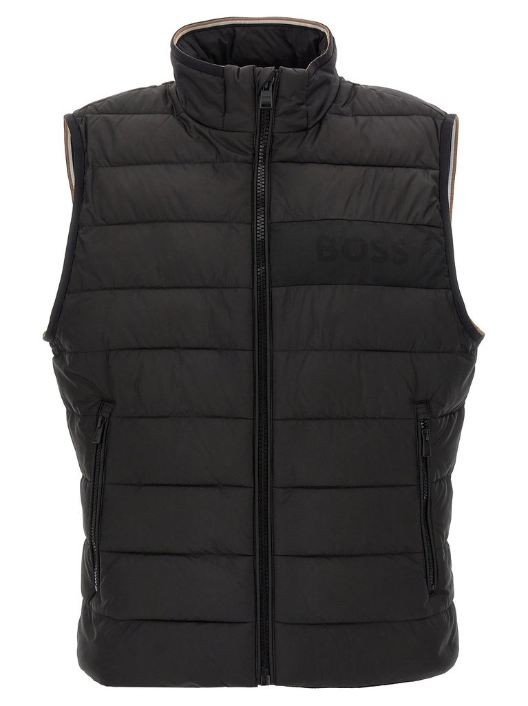 Hugo Boss Vest 100 Grams Gilet Nero-Uomo